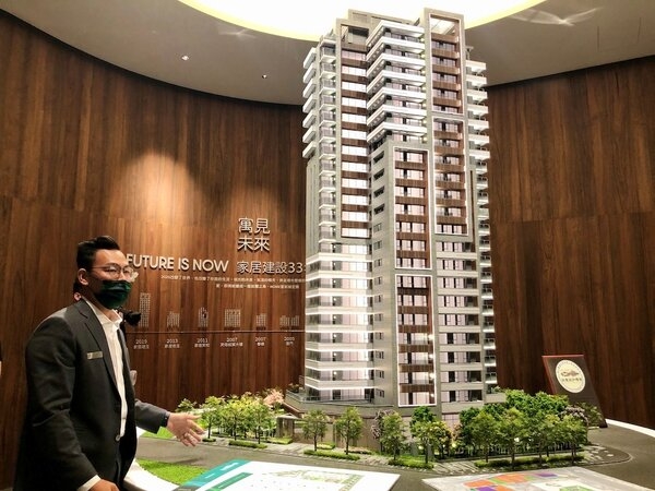 北士科建案。圖/好房網News記者蔡佩蓉攝影