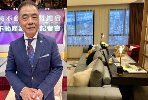 中華民國建材公會全聯會理事長陳東慶。圖/好房網News記者蔡佩蓉攝影
