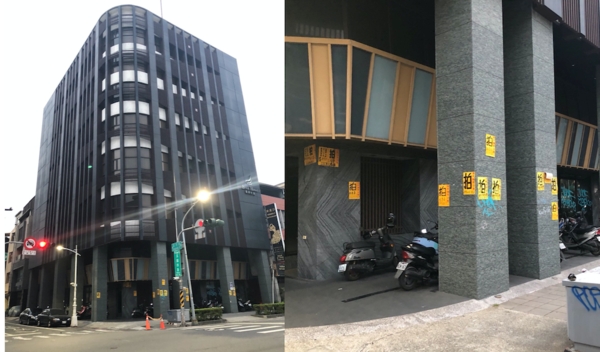 高雄市鹽埕區五福四路整棟全新商旅法拍。圖/估價師林利州提供